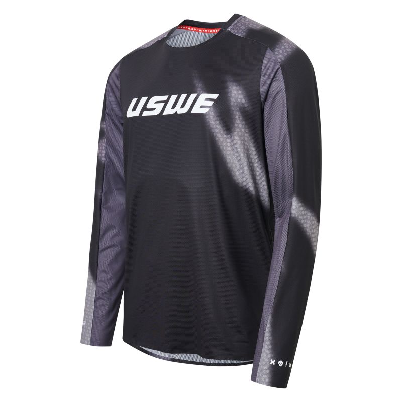 USWE Kalk Cartoon Off-Road Jersey Black - Small