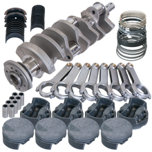 Load image into Gallery viewer, Eagle Chevy 454 4.250in Crank 6.385in H-Beam -3cc Flat Top 4.320in Pistons Balanced Assembly