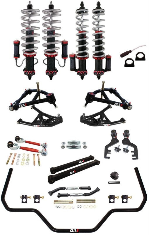 QA1 64-67 GM A-Body Level 3 Drag Kit 2.0 w/ Shocks