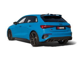 Akrapovic 2021+ Audi S3 Sportback (8Y) Evolution Line Cat Back (Titanium) w/Carbon Tips