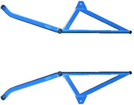 Cusco 93-2000 Subaru GC8 Floor Center Power Brace