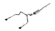 Load image into Gallery viewer, Borla 2024 Chevy Silverado 1500 6.2L V8 Touring Catback Exhaust w/ Simulator - Black Chrome