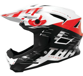 THH Helmets T-42 BMX Xtreme  White/Red Youth - Large