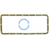 Fel-Pro OS 5741 D Engine Oil Pan Gasket Set 18 Bolt Hole One Piece Gasket