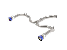 Load image into Gallery viewer, aFe Takeda 20-21 Kia Forte GT 1.6L (t) 3in to 2.5in SS Axle-Back Exhaust System w/ Blue Flame Tips