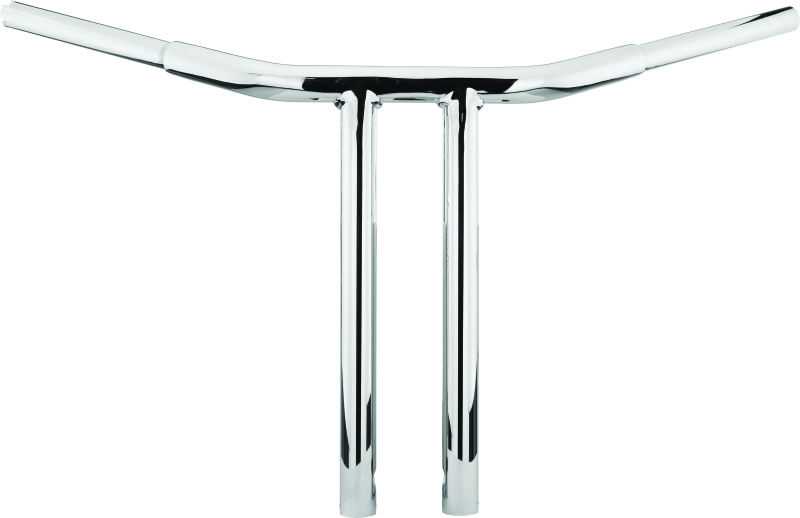 Bikers Choice Throttle By Wire Chrome 14 Inch Straight T-bar Handlebar Custom