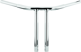 Bikers Choice Throttle By Wire Chrome 14 Inch Straight T-bar Handlebar Custom