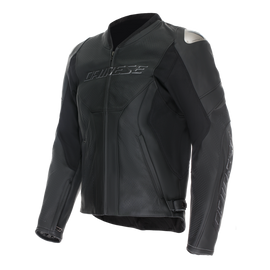 Dainese Racing 5 Perforated Leather Jacket Black/Black/Black Size - 52