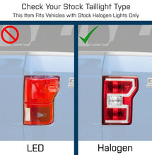 Load image into Gallery viewer, Raxiom 18-20 Ford F-150 Axial Series LED Tail Lights w/ SEQL Turn Signals- Blk Housing (Clear Lens)