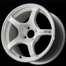 Load image into Gallery viewer, Advan TC4 16x7.5 / +35 Offset / 4x100 / 63mm Bore / Racing White Metallic and Ring