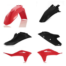 Load image into Gallery viewer, Acerbis 21-23 GasGas MC125/250F/450F/ EX300/250F/350F/450F Plastic Kit - Red/Black