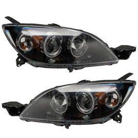 Oracle 04-09 Mazda 3 SMD HL - Hatchback - Halogen Style - ColorSHIFT w/ BC1 Controller