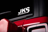 JKS Manufacturing 2.5x5 Diecut Decal - White
