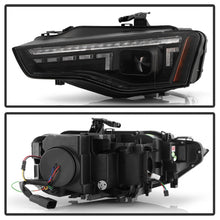 Load image into Gallery viewer, Spyder 13-17 Audi A5 HID Model Only Projector Headlights - Black (PRO-YD-AA513HIDSI-SEQGR-BK)