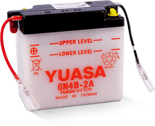 Load image into Gallery viewer, Yuasa 6N4B-2A Conventional 6-Volt Battery