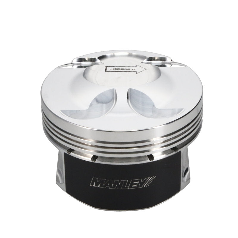 Manley Ford 3.5L Ecoboost 3.652in Bore 1.239in 10.0:1 CR -0.5cc Dome Extreme Duty Piston Set