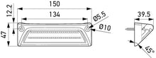 Load image into Gallery viewer, Hella Value Fit SMS2000 / Scene Light 6in LED Light Bar - Extra Wide Illumination