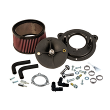 Load image into Gallery viewer, S&amp;S Cycle 08-16 Touring Models w/ S&amp;S 70mm Throttle Body Stealth Air Cleaner Kit w/o Cover