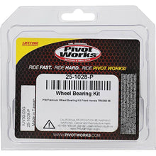 Load image into Gallery viewer, Pivot Works Honda Wheel Bearing Kit Premium Bearings