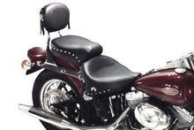 Load image into Gallery viewer, Mustang 84-06 Harley Standard Rear Tire Wide Touring 1PC Seat w/Studs- Black