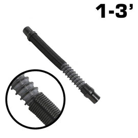 Rugged Radios 1 to 3 Ft MAC-X Expandable Ultra Flex Helmet Air Pumper System Hose by Rugged Radios