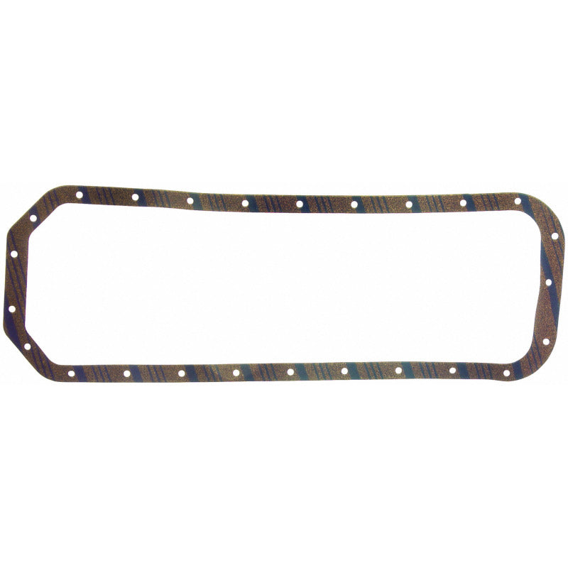 Fel-Pro OS 34401 C Engine Oil Pan Gasket Set Blue Stripe cork-rubber