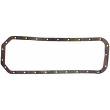 Load image into Gallery viewer, Fel-Pro OS 34401 C Engine Oil Pan Gasket Set Blue Stripe cork-rubber