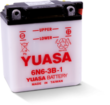 Load image into Gallery viewer, Yuasa 6N6-3B-1 Conventional 6-Volt Battery