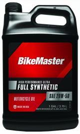 BikeMaster 20W50 Full Synthetic Oil - Gallon