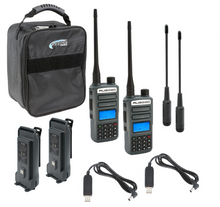 Load image into Gallery viewer, Rugged Radios ADVENTURE PACK - GMR2 PLUS - GMRS / FRS Two Way Handheld Radios with Accessories
