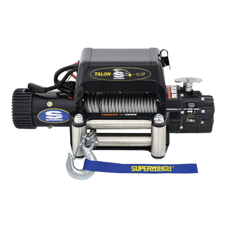 Superwinch 9500 LBS 12V DC 3/8in x 85ft Steel Rope Talon - Navy Blue