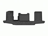 WeatherTech 22-24 Infiniti QX60 / 22-24 Nissan Pathfinder (Captains Chairs) Rear FloorLiner HP - Blk
