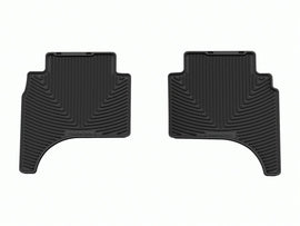 WeatherTech 22-23 Hyundai Santa Cruz Rear All-Weather Floor Mats - Black