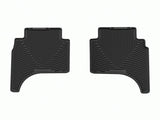 WeatherTech 22-23 Hyundai Santa Cruz Rear All-Weather Floor Mats - Black