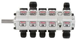 Peterson Fluid Systems R4 5-Stage Oil Pump - Left Side Mount - Rear Drive Drag - Reserve Rotation