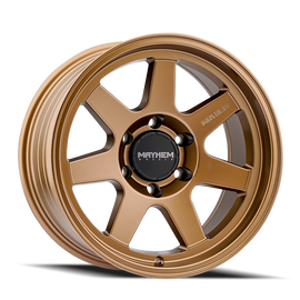 Mayhem 8307 Convoy 17x9 / 6x139.7 BP / -6mm Offset / 106mm Hub Matte Black Wheel
