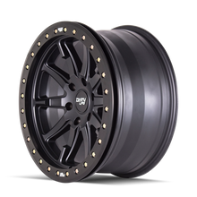 Load image into Gallery viewer, Dirty Life 9304 DT-2 20x9 / 6x135 BP / 12mm Offset / 87.1mm Hub Matte Black Wheel - Beadlock