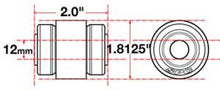 Load image into Gallery viewer, SPC Performance Flex Joint xAxis Jeep JK Front UCA 12mm X 2 X 1.8125