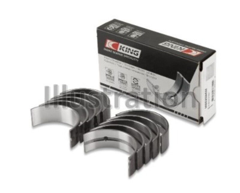 King Isuzu 4XE1/4XF1/4XC1T (Size .25) Main Bearing Set