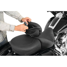 Load image into Gallery viewer, Mustang Harley Standard Touring Driver Backrest Pouch Cover - Black