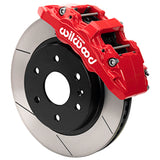 Wilwood 19-21 Chevy Silverado/GMC Sierra Aero6-DM Front Brake Kit - Slotted - Red