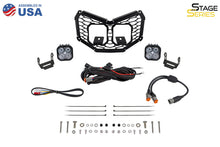 Load image into Gallery viewer, Diode Dynamics 17-24 Can-Am Maverick X3 Stage Series LED Grille Kit - Pro White Fog