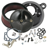 S&S Cycle 93-99 BT w/ Super E/G Carb Stealth Air Cleaner Kit w/o Cover