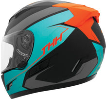 Load image into Gallery viewer, THH Helmets TS-80 Vision Orange/Turquoise - XS
