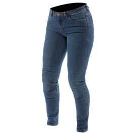 Dainese 5-Pocket Denim Pants Slim Womens Blue Size - 34