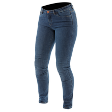 Load image into Gallery viewer, Dainese 5-Pocket Denim Pants Slim Womens Blue Size - 36