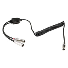 Load image into Gallery viewer, Rugged Radios Dual Radios to Headset Coil Cord Adapter for Crew Chief and Race Control