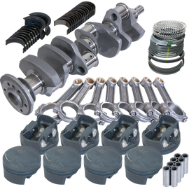 Eagle Chevy 350 3.750in Crank 6.000in I-Beam Rods 11cc Dome 4.040in Pistons Rotating Assembly