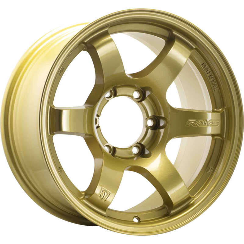 Gram Lights 57DR-X 17x8.5 +00 6x139.7 E8 Gold Wheel