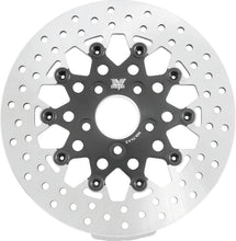 Load image into Gallery viewer, Twin Power 84-17 Big Twin Exc 08-17 FLH FLT Rear 11.5 Floating Rotor Black Mesh